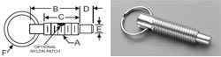 standard pull ring without nylon patch