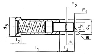 smooth spring plunger diagram